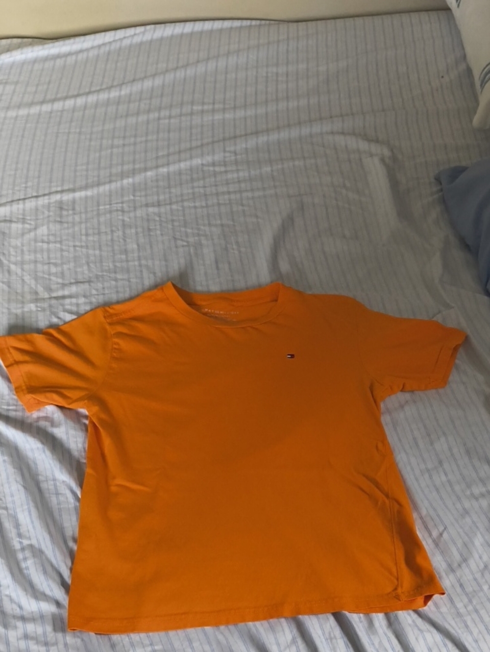 Tommy Hilfiger Orange Short-Sleeve Crewneck Tee